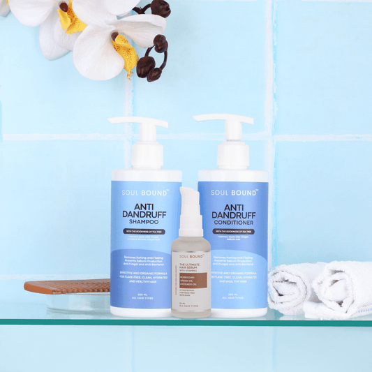 Anti-Dandruff Shampoo + Conditioner + Hair Serum