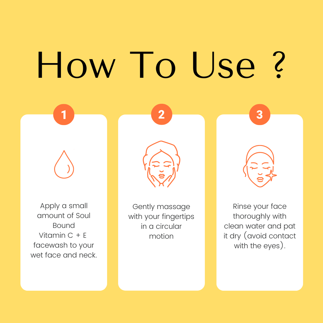 Vitamin C + E Face Wash