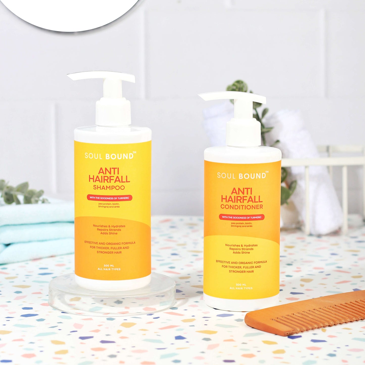 Anti-Hairfall Shampoo + Conditioner