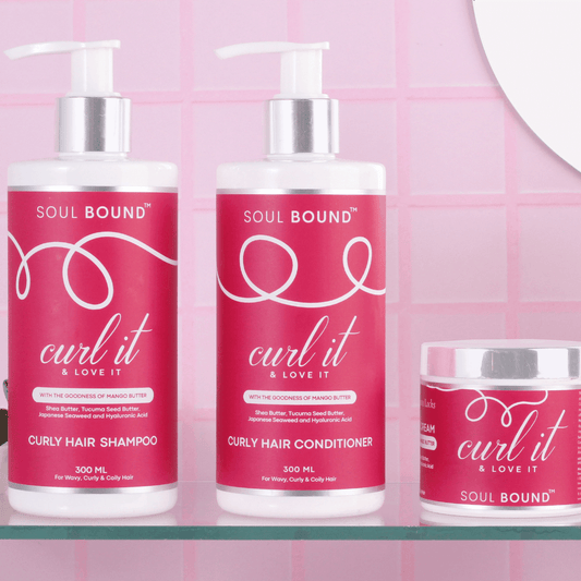 Curl It - Hair Shampoo + Conditioner + Cream