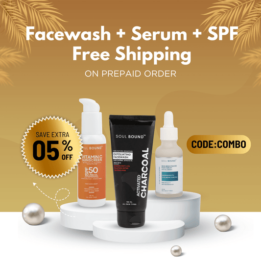 Facewash + Face Serum + SPF50+++ Combo