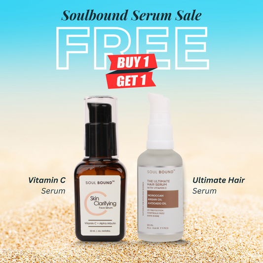 Vitamin C Serum + Ultimate Hair Serum