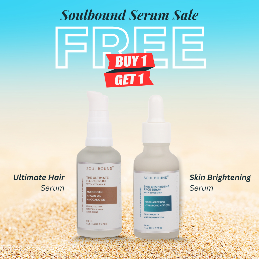 Skin Brightening Serum + Ultimate Hair Serum
