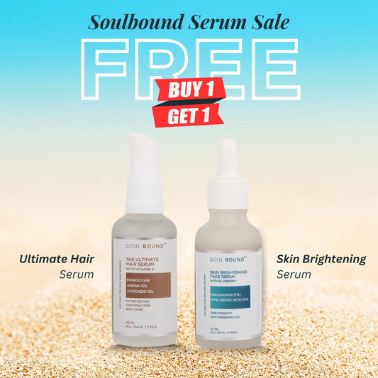 Skin Brightening Serum + Ultimate Hair Serum