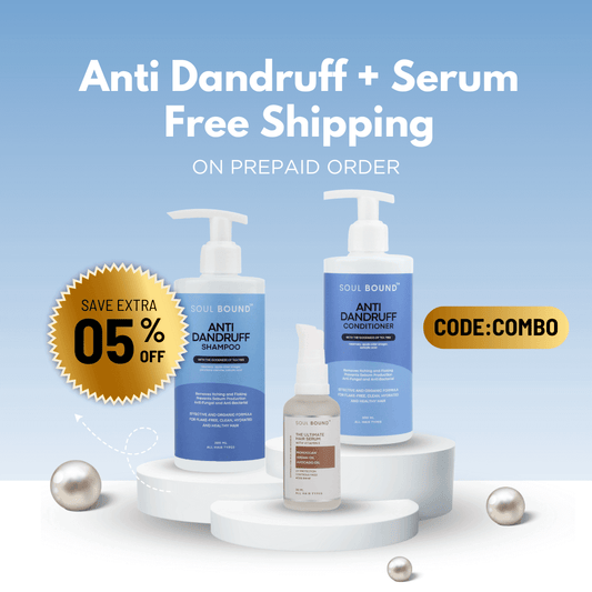 Anti-Dandruff Shampoo + Conditioner + Hair Serum